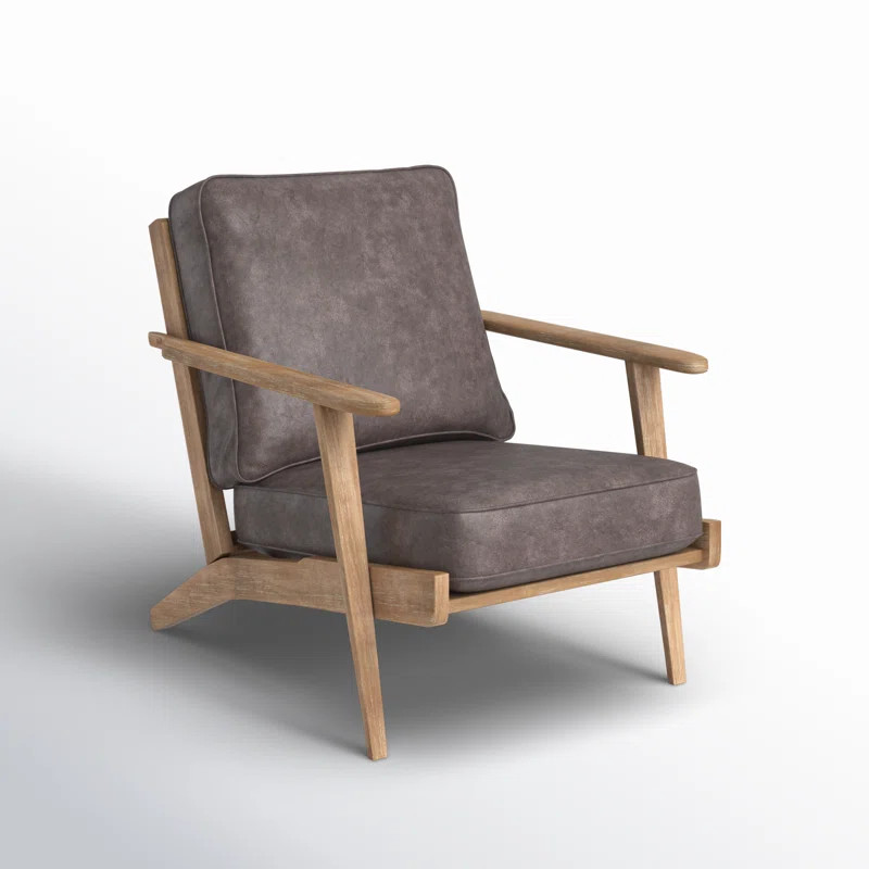 Gianni Faux Leather Armchair | Wayfair North America