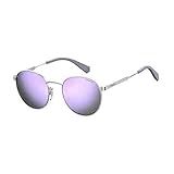 Polaroid Sunglasses PLD 2053/S Oval Sunglasses, Lilac Silver/Polarized Purple, 51mm | Amazon (US)