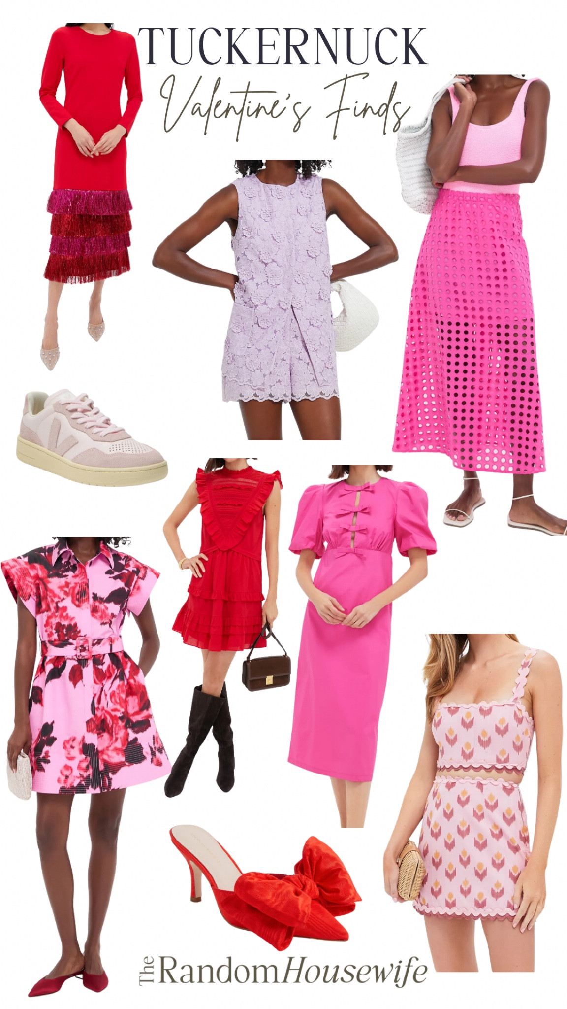 Valentine’s Inspo from Tuckernuck

Galentine’s | Pink Dress | Red Heels | Set

#LTKParties #LTKOver40 #LTKSeasonal