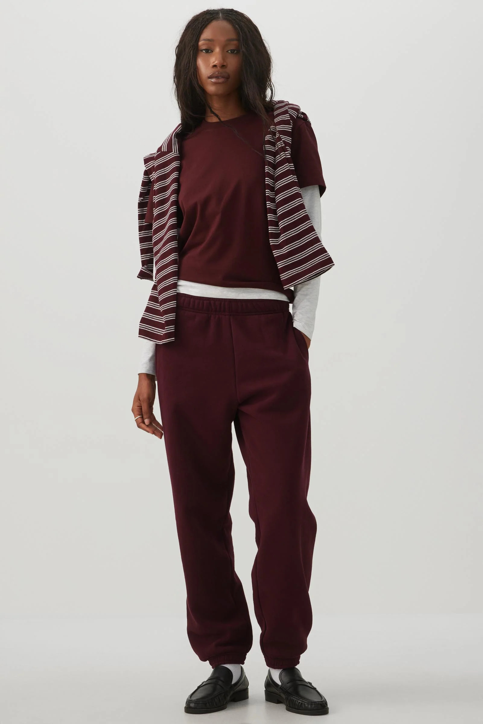 MADESOFT™ Fleece Classic Sweatpants Brownie | Ardene Canada | Ardene US