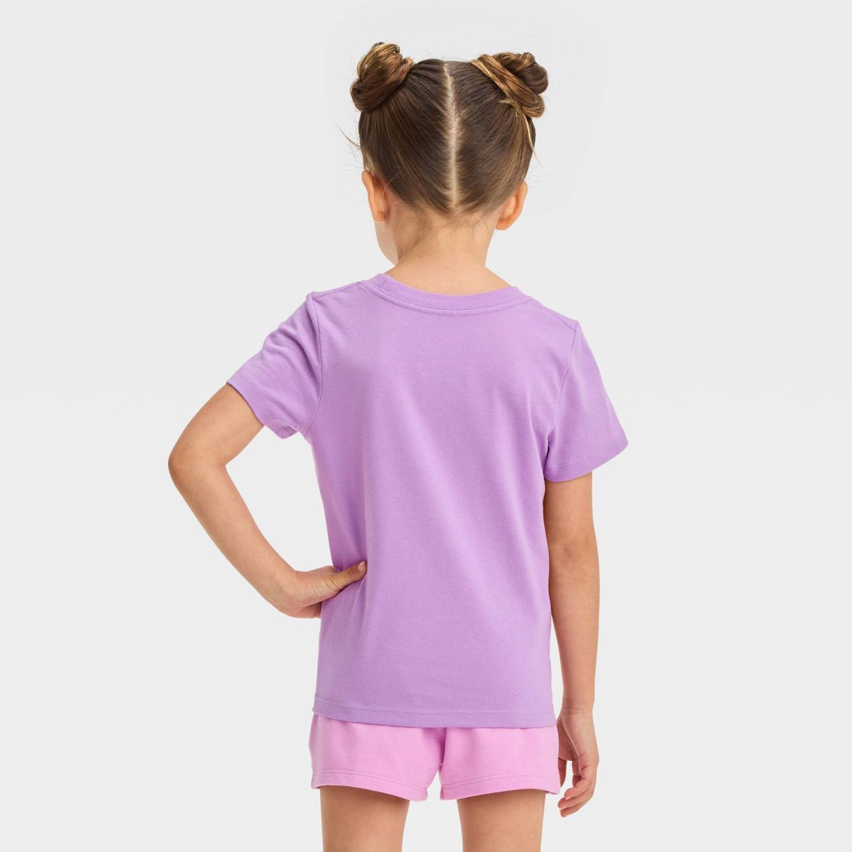 Toddler Girls' 'Best Sister' Short Sleeve T-Shirt - Cat & Jack™ Purple | Target