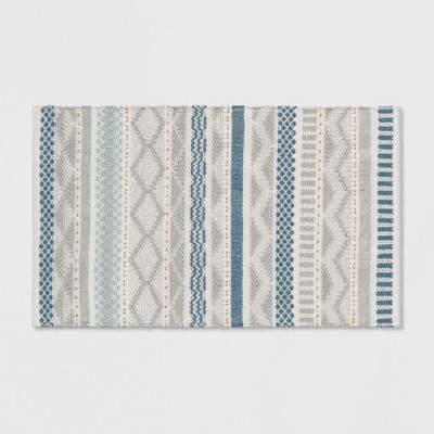 Gray/Blue/Gold Woven Accent Rug 2'6"X4' - Opalhouse™ | Target