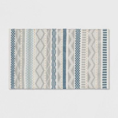 Gray/Blue/Gold Woven Accent Rug 2'6"X4' - Opalhouse™ | Target