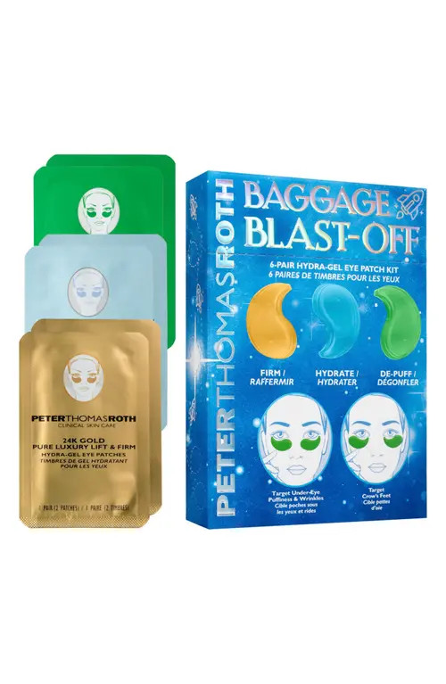 Peter Thomas Roth Baggage Blast-Off 6-Piece Hydra-Gel Eye Patch Set (Limited Edition) $24 Value at Nordstrom | Nordstrom