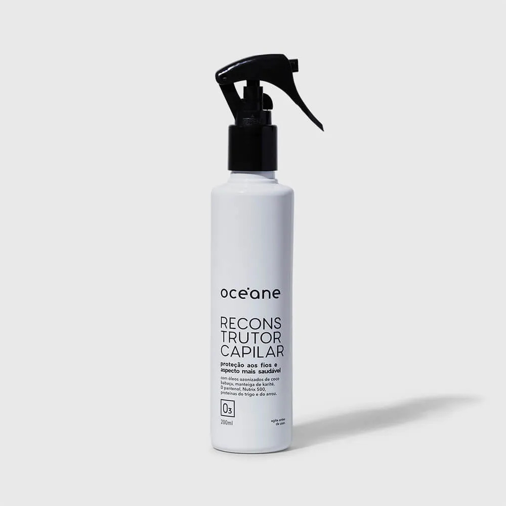 Reconstrutor Capilar com óleos ozoneizados - Maquiagens e cosméticos Océane: Pincéis, paletas... | Oceane (BR)