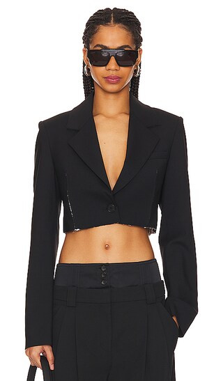 Cropped Slashed Jacket | Revolve Clothing (Global)