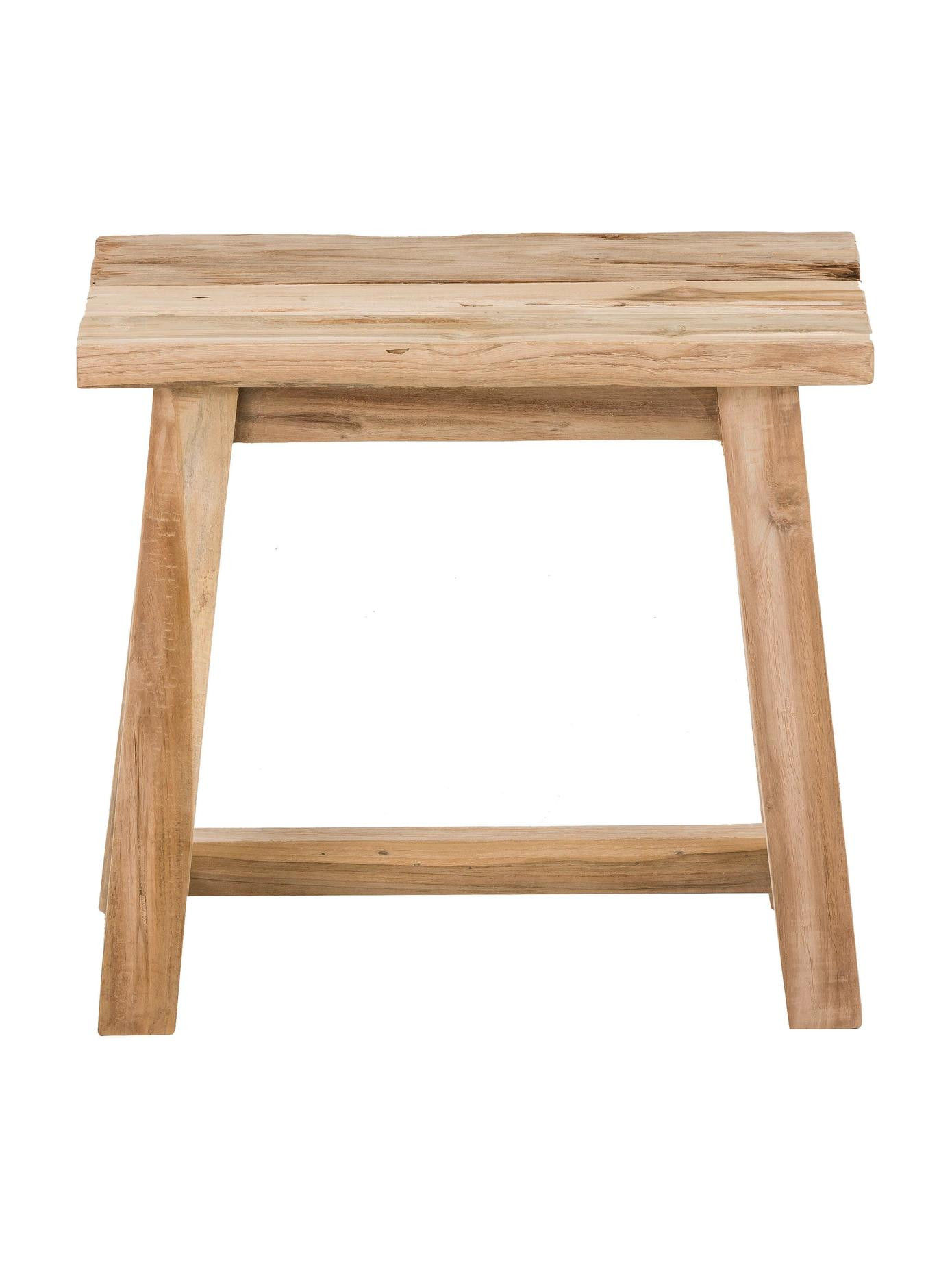 Tabouret en bois de teck Lawas | Westwing | Westwing EU