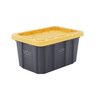 0.75 qt. Nano Tough Tote in Black and Yellow | The Home Depot