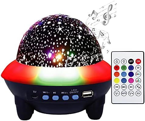 Starlight Sounds Wireless Bluetooth Speaker with LED Night Light Star Projector for Kids & Adults | Amazon (US)