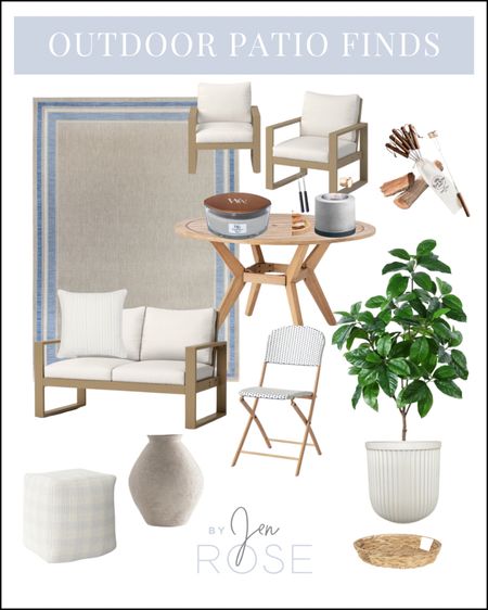 Sharing some of my favorite outdoor patio home decor finds, home finds for your outdoor patio, spring home finds 

#LTKhome #LTKSeasonal