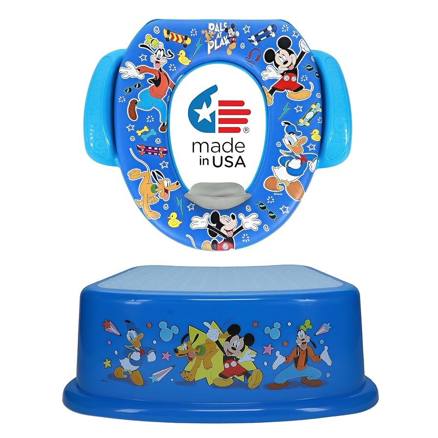 Disney Mickey Mouse "Pals at Play" 2 Piece Essential Potty Training Set | Amazon (US)
