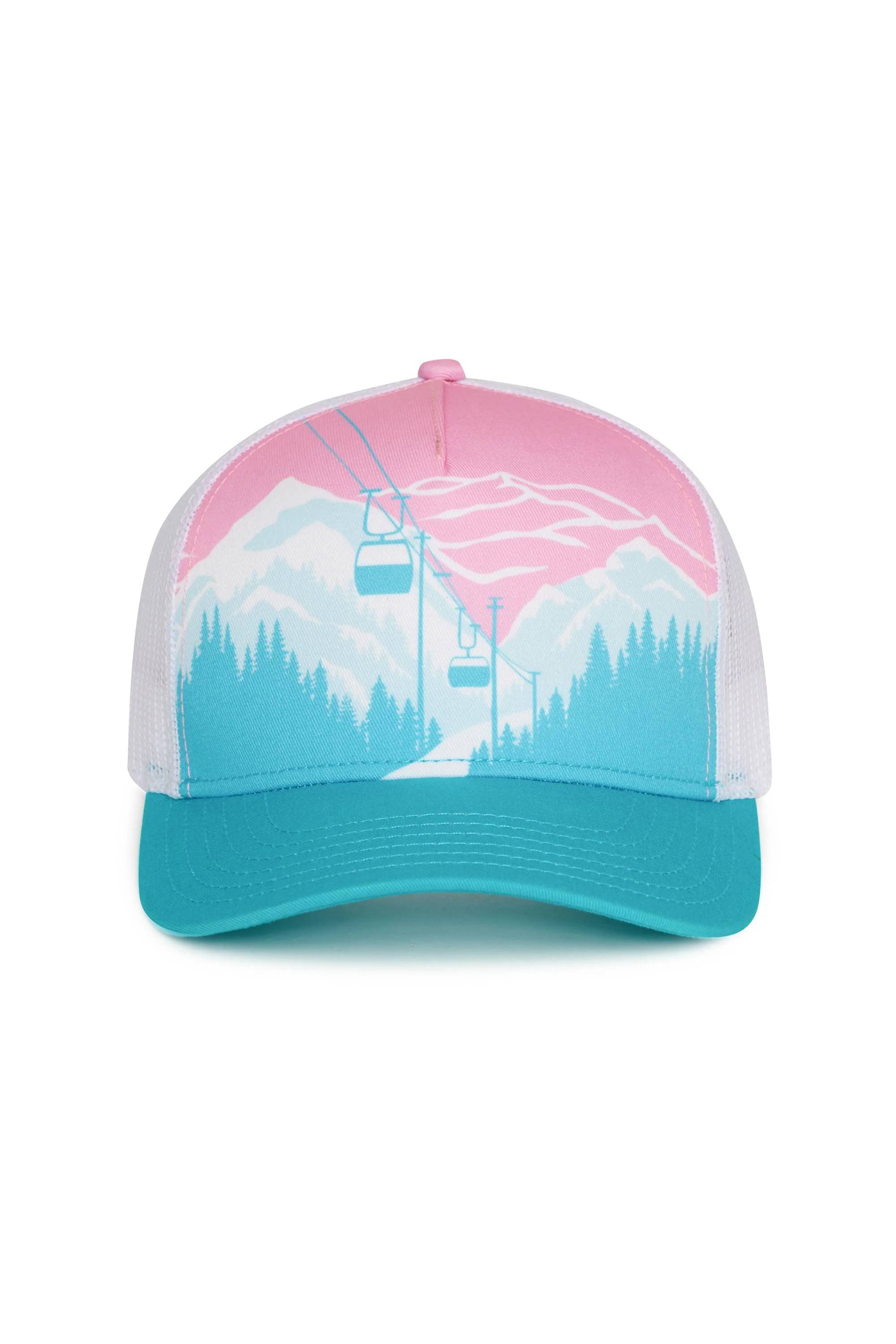 Anthropologie X Beach Riot Trucker Hat Ski Lift | Ski Trucker Hat | Beach Riot | Beach Riot