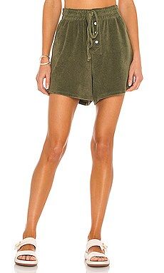 DONNI. Terry Henley Short in Moss from Revolve.com | Revolve Clothing (Global)