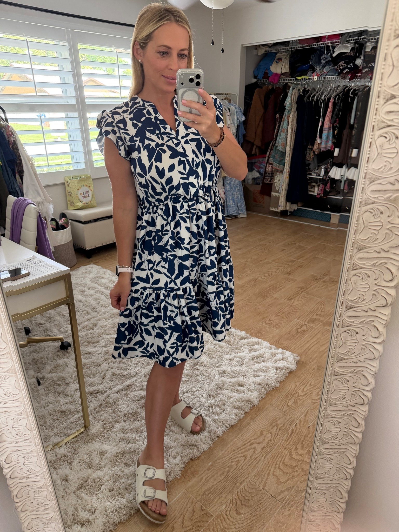 Floral dress. Spring outfit. 17 weeks pregnant 



#LTKBump #LTKootd #LTKSeasonal