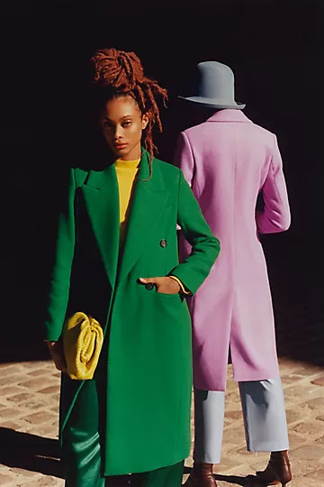 Avec Les Filles Double-Breasted Coat | Anthropologie (US)