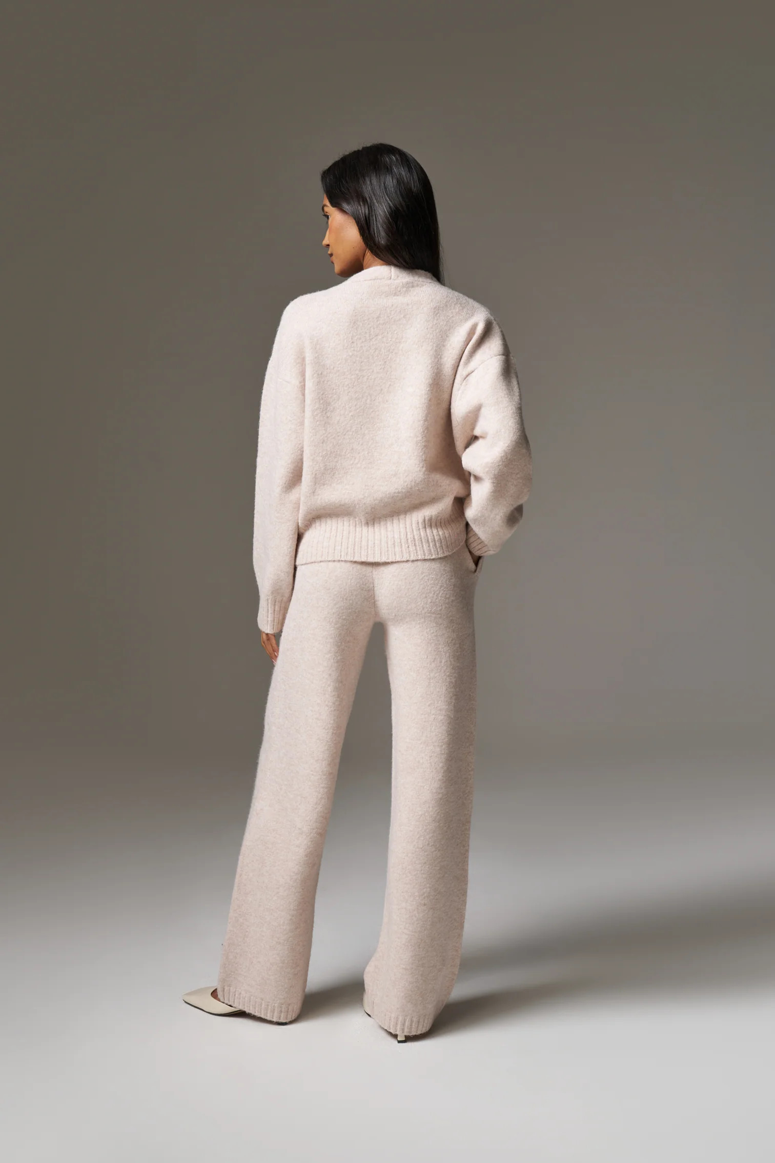 FLUFFY EMBLEM EMBROIDERED JOGGER - PINK | The Couture Club