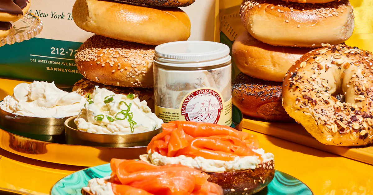 Smoked Fish Trio for 6 + 6 FREE Bagels by Barney Greengrass | Goldbelly | Goldbelly