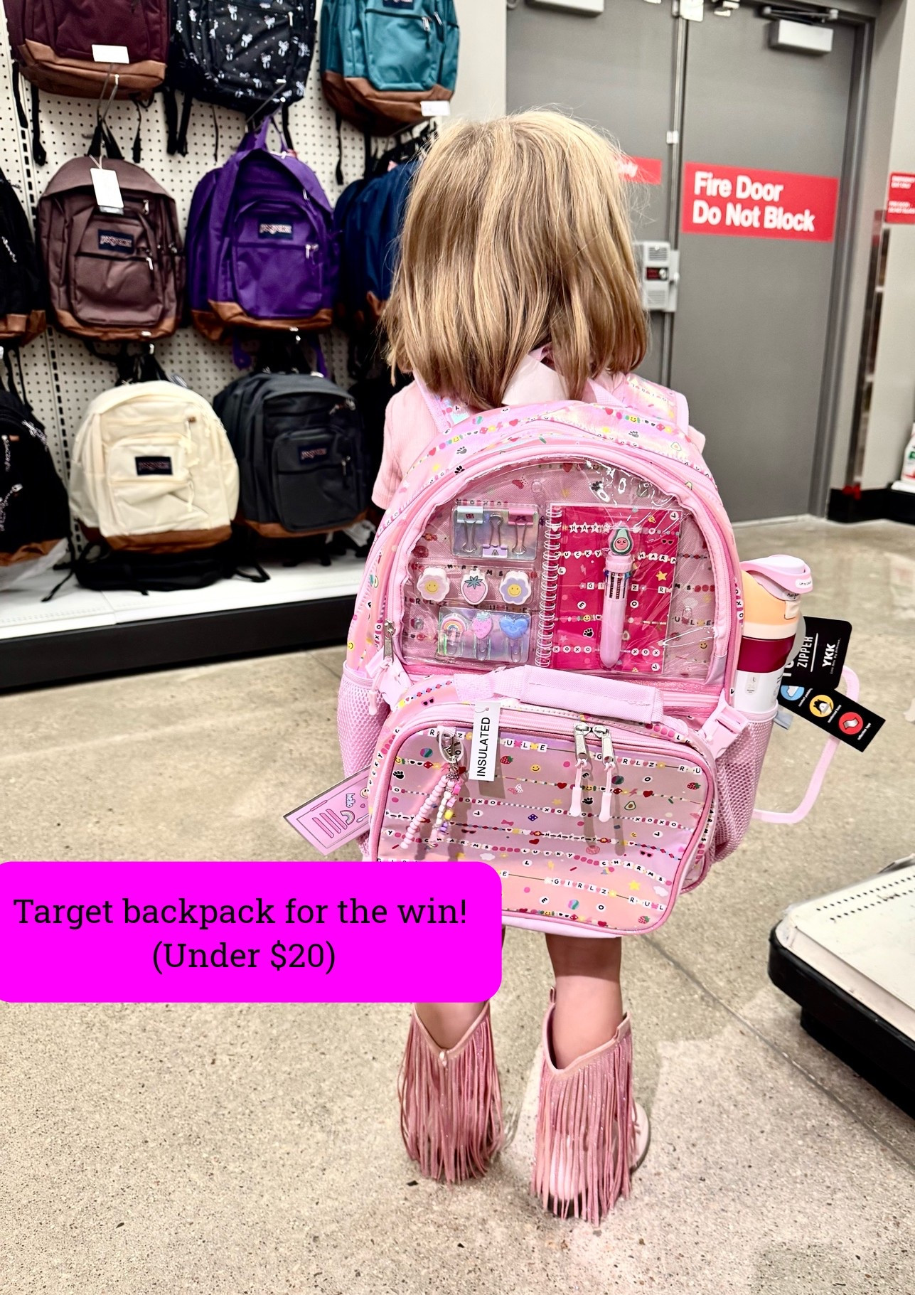 Kindergarten backpack acquired! Includes lunchbox and paper clips, erasers, etc… beyond cute!

So many options under $20 for back to school. This one is giving swiftie vibes!

#LTKSaleAlert #LTKKids #LTKSeasonal