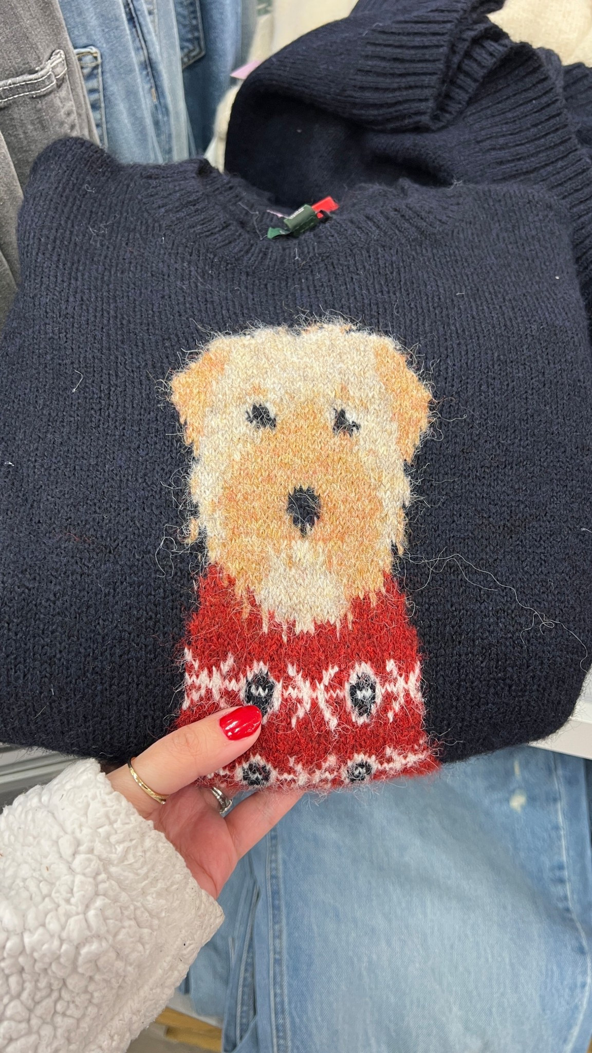 On sale for 20% off 
Women's Crewneck Pullover Heritage Novelty Sweater - Wild Fable™

#LTKHoliday #LTKStyleTip #LTKSaleAlert