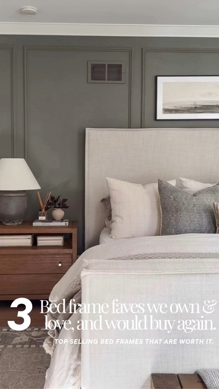 3 bed frames we own, love, and would hands down purchase again! The Tilly bed frame is a top seller over the last 5 years. We originally had it in our primary, and have since purchased it for other rooms including our 30A home. The Sawyer bed is in our primary now, and I love the upholstery, footboard, and overall high-end feel. The Dalton is the infamous storage bed we all love! We have this bed in Beckham’s room now, and it’s the perfect option for kids, small spaces, etc! 

#LTKHome