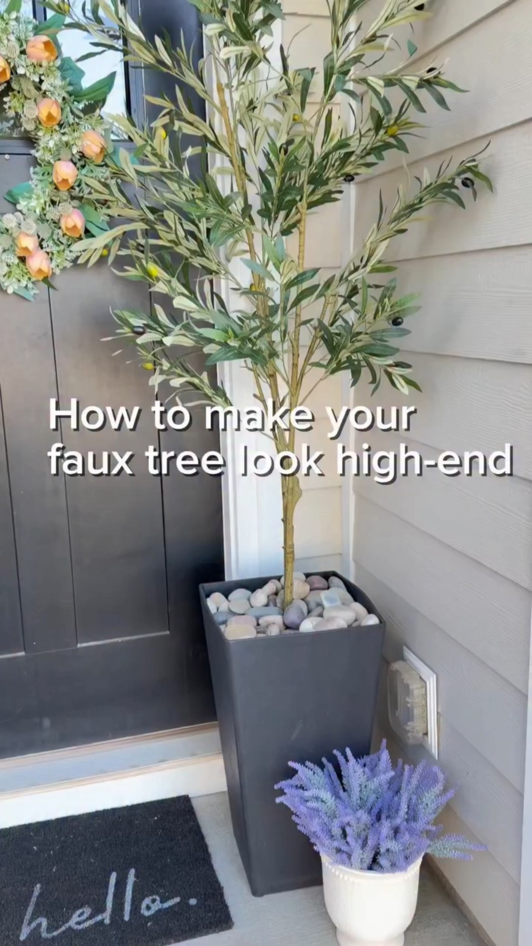 POV: You order an Amazon faux tree… then realize the nursery pot isn’t exactly the look you were going for. 😅

Challenge accepted. 🫡

Here’s how I gave it a more high-end, designer look:
✨ Swapped it into an oversized planter
✨ Used a box to lift the tree to the right height
✨ Filled the extra space with leftover plastic packaging
✨ Finished it with decorative rocks (or moss would look beautiful too!)

It’s such a simple DIY, but it completely transforms the look—and no one would ever guess what’s hiding underneath. 🤍

Follow for more easy home styling hacks!

#homedecor #amazonhome #fauxplants #decorhacks #entrywaydecor neutralhome modernorganic homeideas diyhome amazonfinds