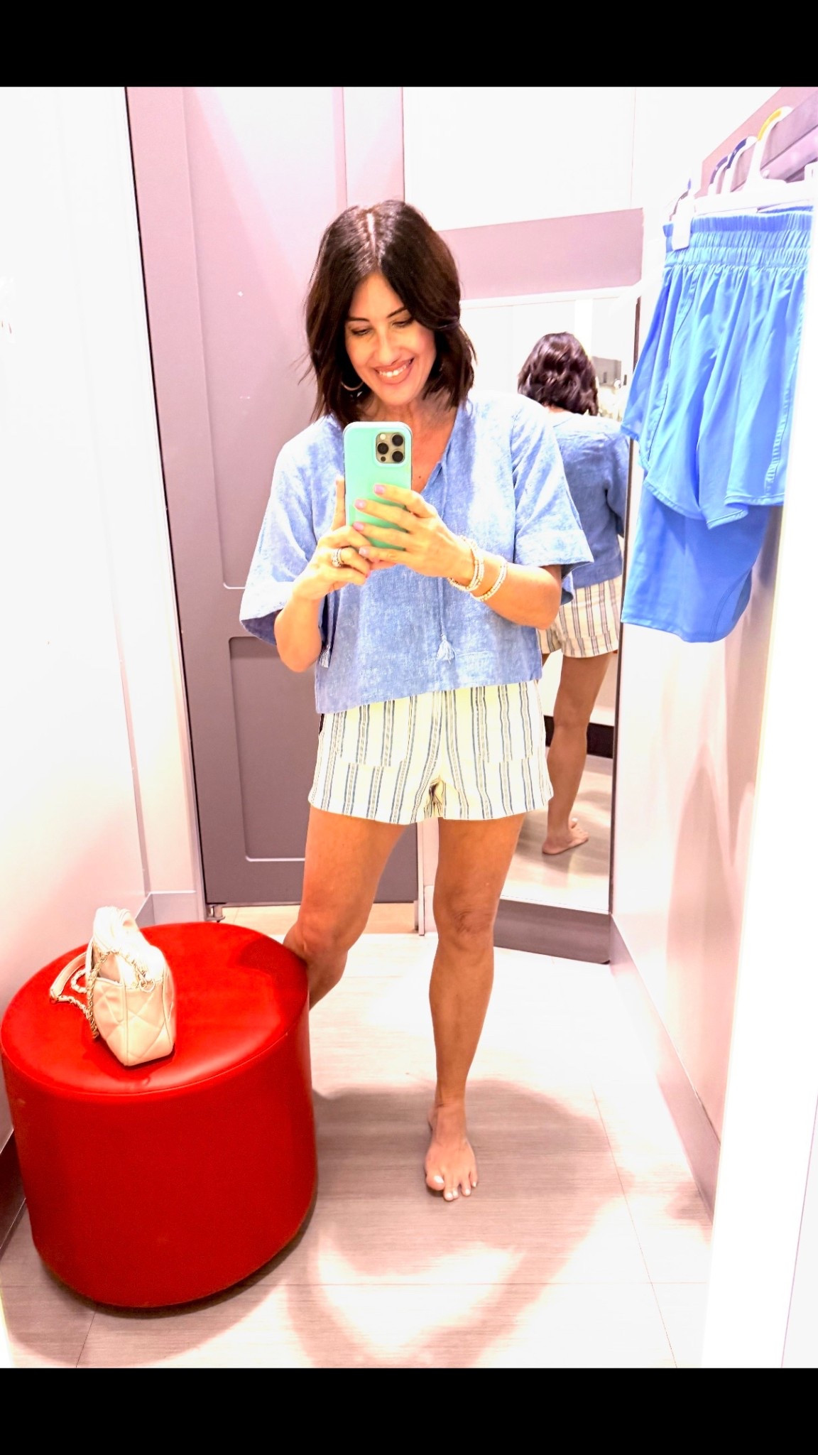The cutest striped sailor denim shorts & on SALE now 🔥🔥🔥 

#LTKootd #LTKdayinmylife #LTKgrwm