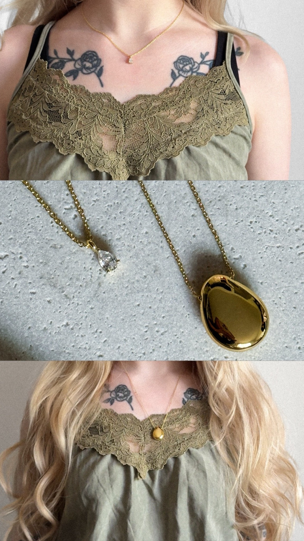 two necklaces. both living rent free around my neck. ✨

the pebble pendant for when i want something with a little more presence—that chunky gold shape is so good in person, the shine is unreal. 

and the elise solitaire for the days i want something delicate and barely-there. 

together they layer perfectly but honestly either one stands alone too.

both from @analuisa and both tarnish-proof, water-resistant, hypoallergenic — so i genuinely never take them off. 

the quality backed by a 2-year warranty and they still look brand new every time. that's the whole reason i keep coming back!

if you're still figuring out a Mother's Day gift... these are the kind of pieces she'll actually wear every single day. not just on a special occasion. everything is up to 25% off rn 🤍 both linked above 🔗

#analuisa #goldnecklace #pendantnecklace #necklacestack #layeringnecklaces #pebblependant #solitairependant #mothersdaygiftideas #giftsformom #ltkmothersday #ltkjewelry #ltkfindsunder100 #minimalistjewelry #everydaynecklace #tarnishproofgold

#LTKMothersDay #LTKSaleAlert #LTKOver40