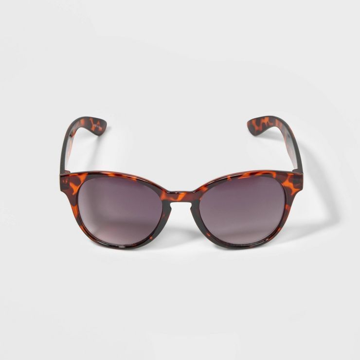 Kids' Tort Shell Rectangle Sunglasses - art class™ Black | Target