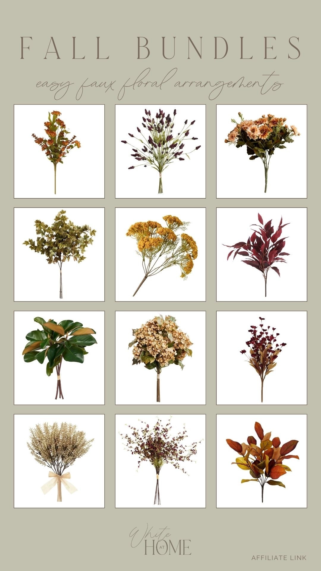 Because sometimes a bundle or bush is just easier than fussing with stems! The prettiest fall picks at various price points!

#LTKHome