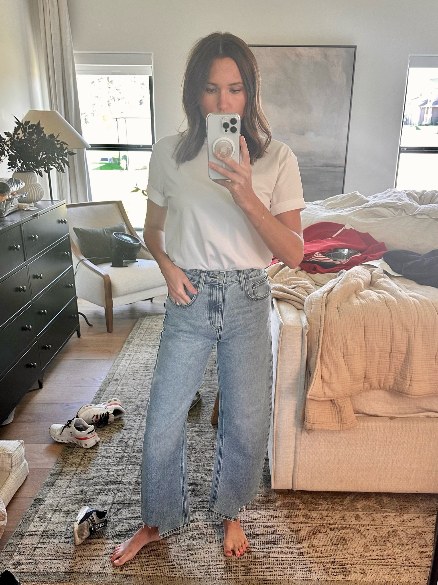 The most subtle barrel jeans!

#ltkmom #ltkwomen #ltkfashion #ltkdenim

#LTKSeasonal #LTKStyleTip