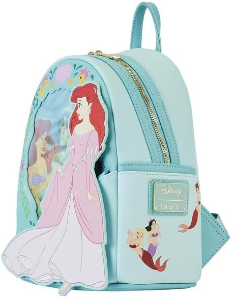 Loungefly Disney The Little Mermaid Ariel Princess Lenticular Mini Backpack | Amazon (US)