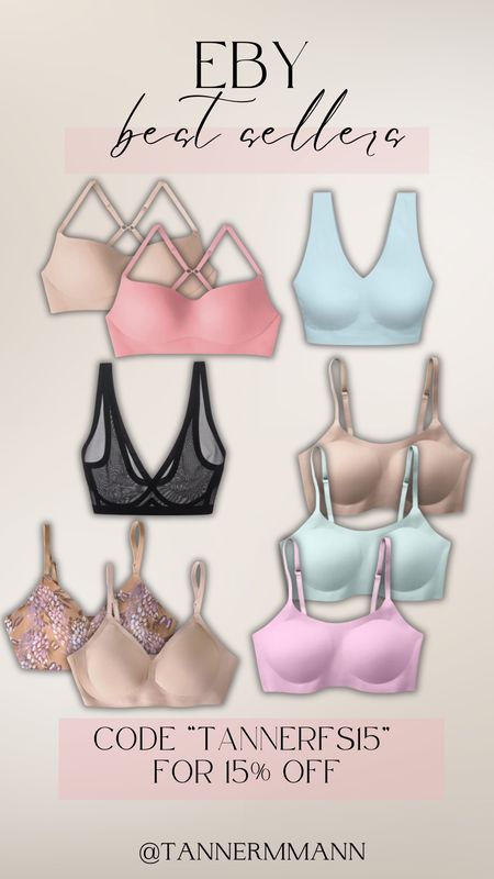 EBY beat selling and new arrival bras!! 15% Off with code TANNERFS15

#LTKSeasonal #LTKstyletip