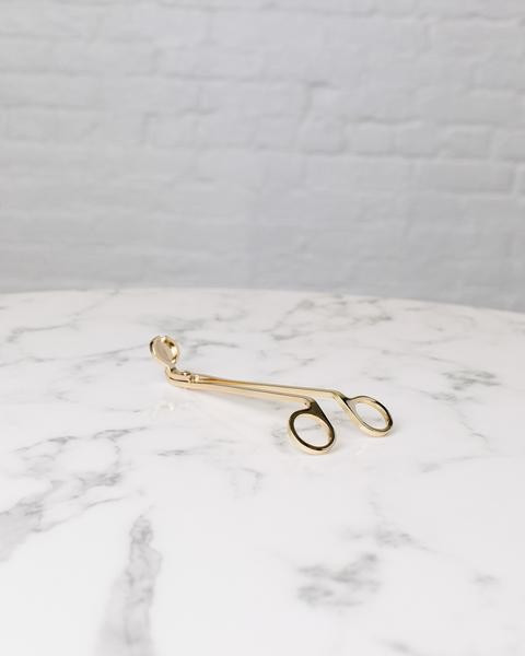 Gold Candle Wick Trimmer | Hotel Lobby Candle