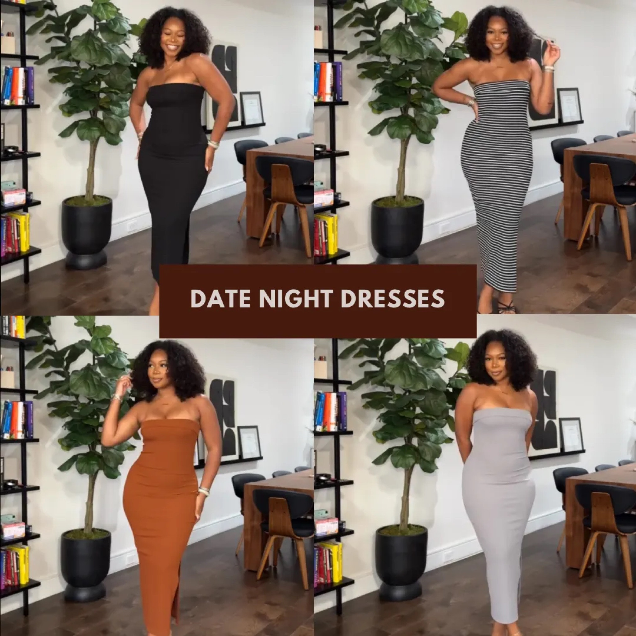 LOVE!! This dress. Double lighted. Snatches the body and holds to the girls up!! 5’9 200 lbs wearing a medium. Shoe and bag options added!

#LTKmidsize #LTKfindsunder50 #LTKstyletip