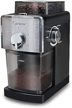 Capresso 591.05 Coffee Burr Grinder Stainless Steel | Amazon (US)