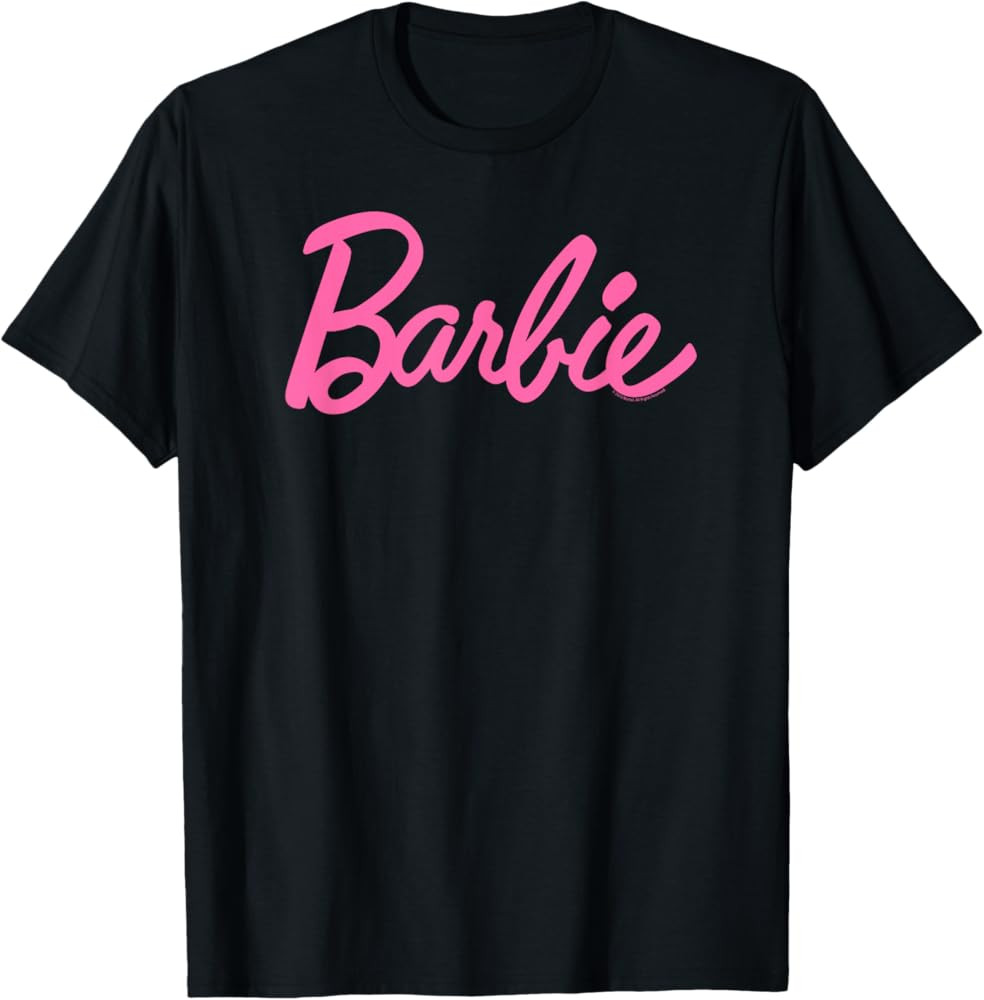 Barbie - Classic Logo T-Shirt | Amazon (US)
