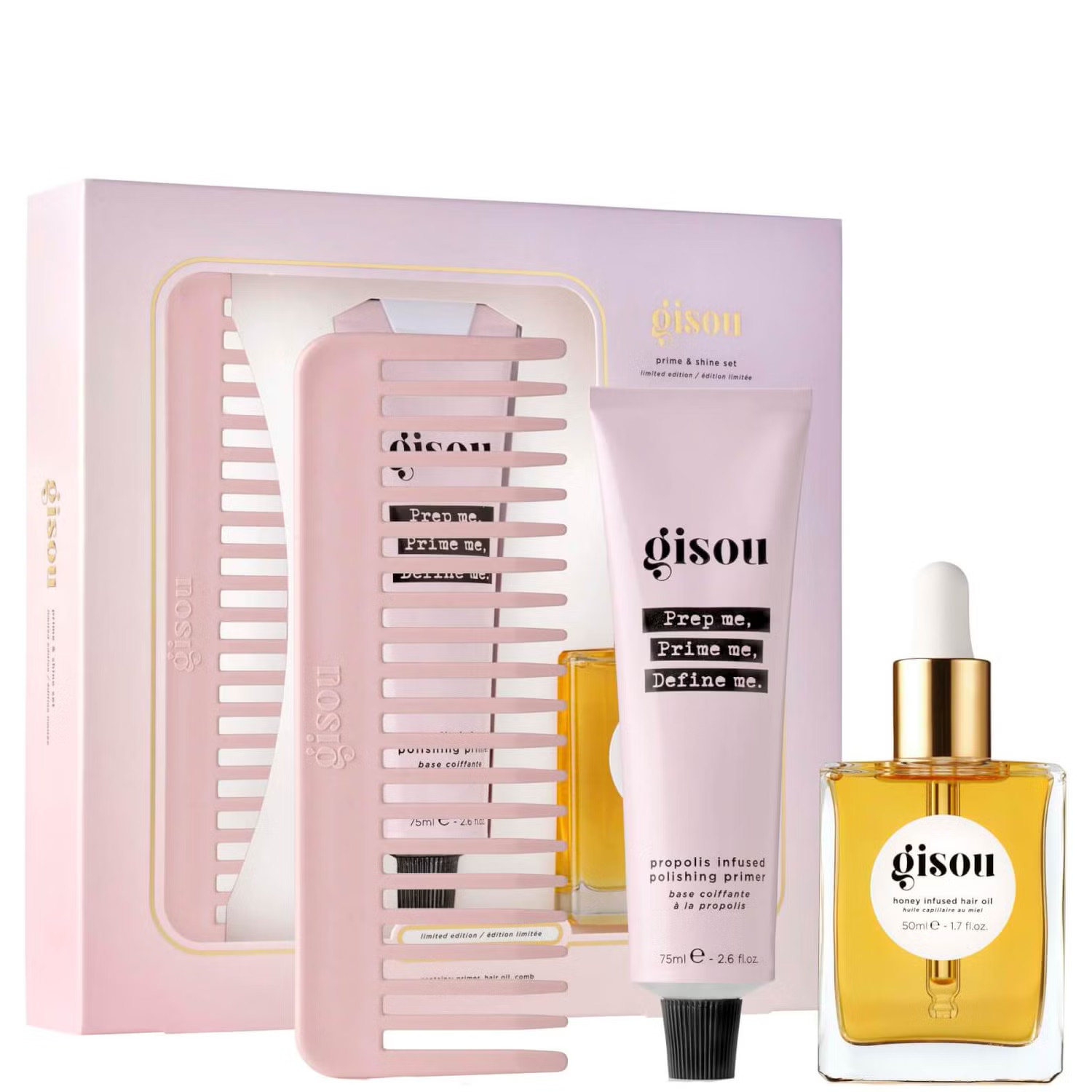 Gisou Prime and Shine Set | Cult Beauty