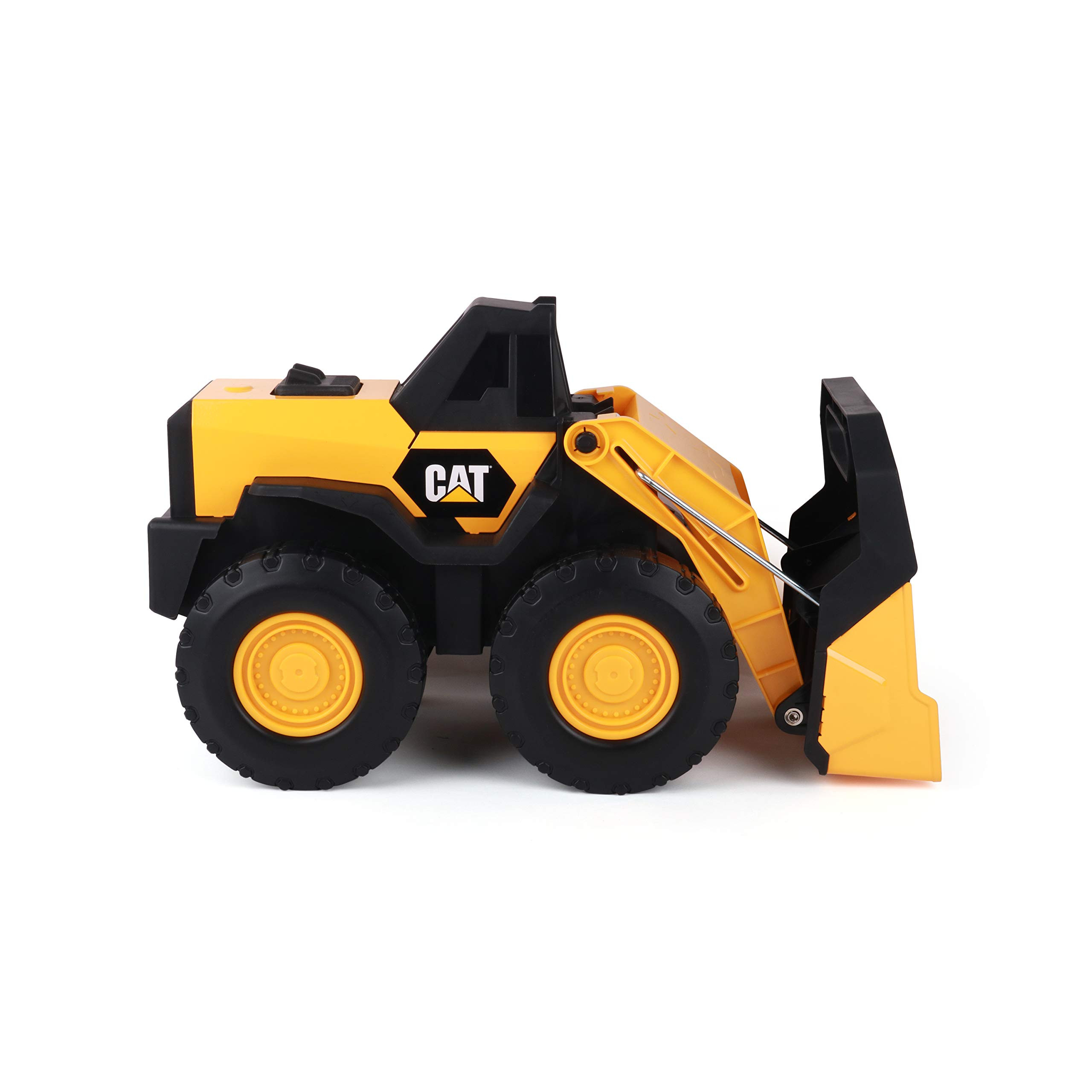 CAT Construction Toys, Steel Wheel Loader 16” – Real Steel Body, Working Arm & Bucket, Oversi... | Amazon (US)