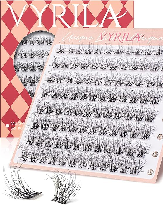 Lash Clusters 0.05mm PBT Fiber Eyelash Clusters, 0.1mm Superfine Invisiband D Curl Diy Lash Exten... | Amazon (US)
