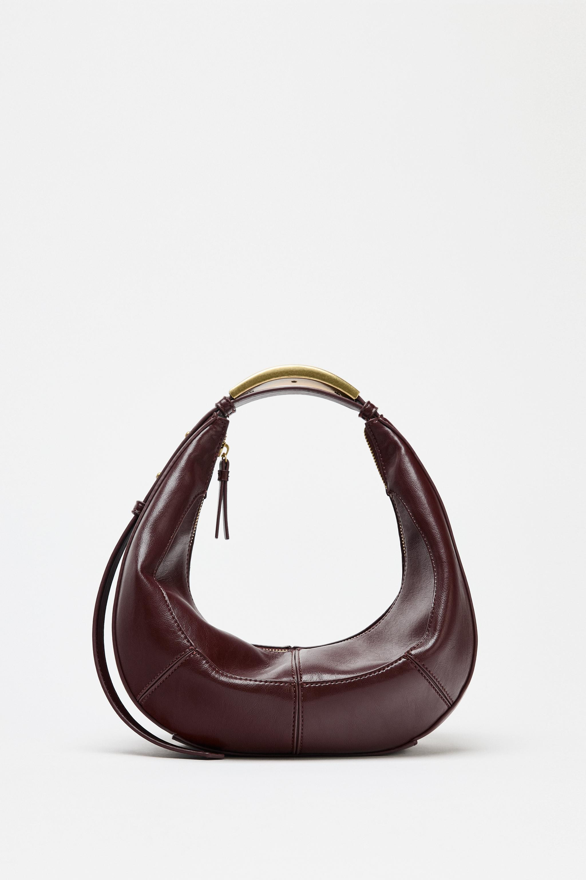 OVAL BAG WITH METAL STRAP | Zara UK