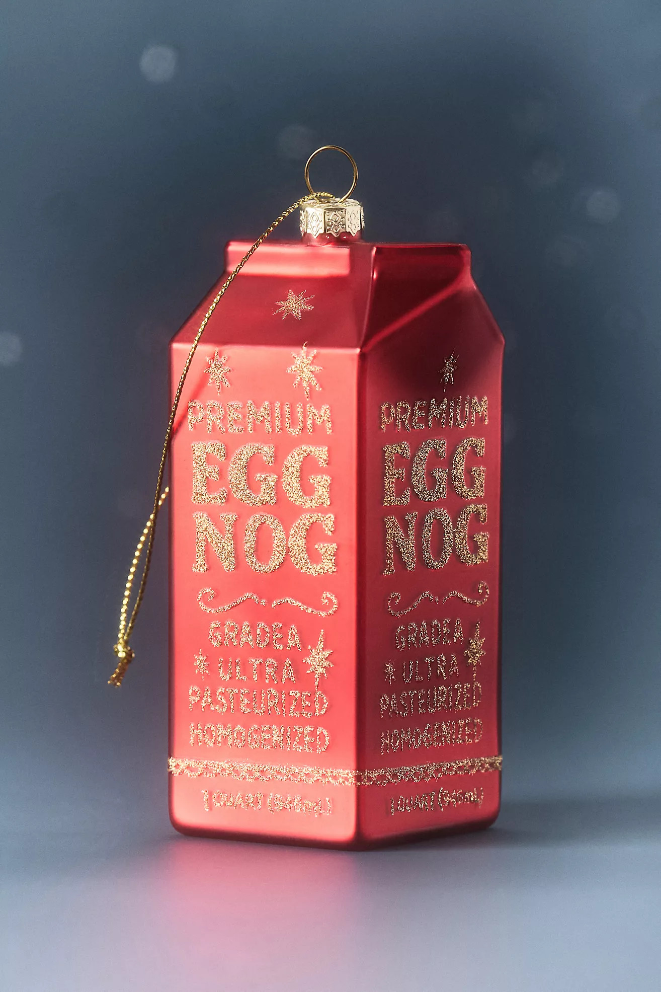 Eggnog Glass Ornament | Anthropologie (US)