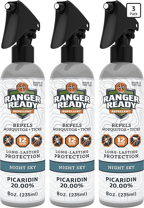 Ranger Ready Repellents Picaridin 20% Tick & Insect Repellent, Night Sky Scent Deet-Free Bug Spra... | Amazon (US)