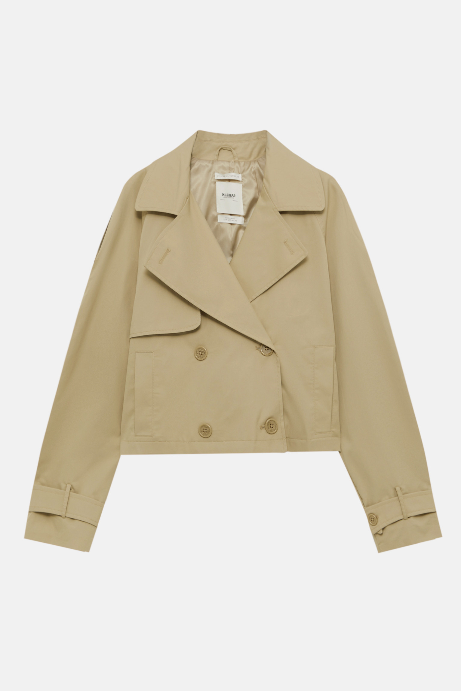 Short trench coat | PULL and BEAR UK