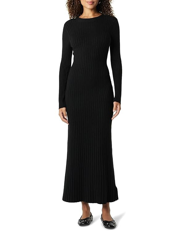 The Drop Women's Ashlyn Ribbed Sweater Maxi Dress | Amazon (US)