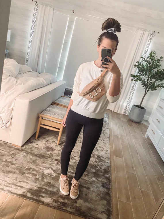 Customized Sherpa Fanny Pack Personalized Teddy Bumbag - Etsy | Etsy (US)