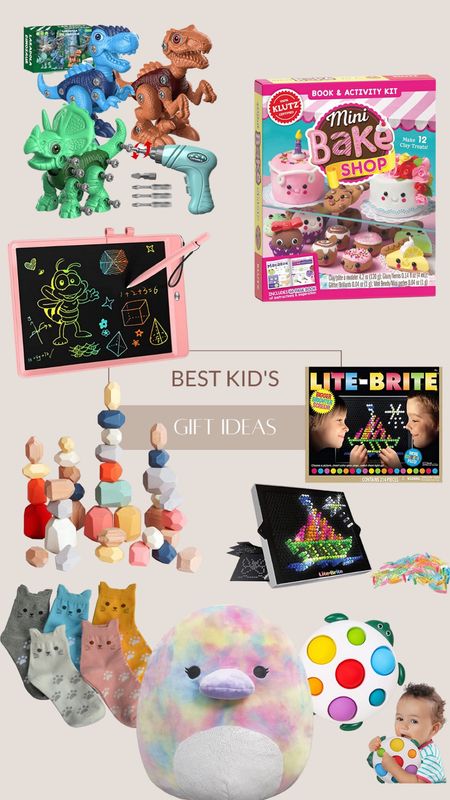 Perfect kids gift guide for kids under 10. No screens! 

#LTKfamily #LTKGiftGuide #LTKHoliday