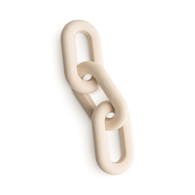 mushie Silicone Baby Links Teether Toy (Shifting Sand) | Amazon (US)