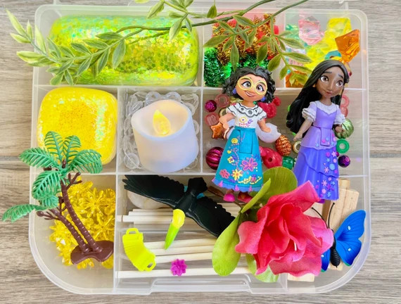 Deluxe Encanto Inspired Play Dough Sensory Kit | Etsy | Etsy (US)