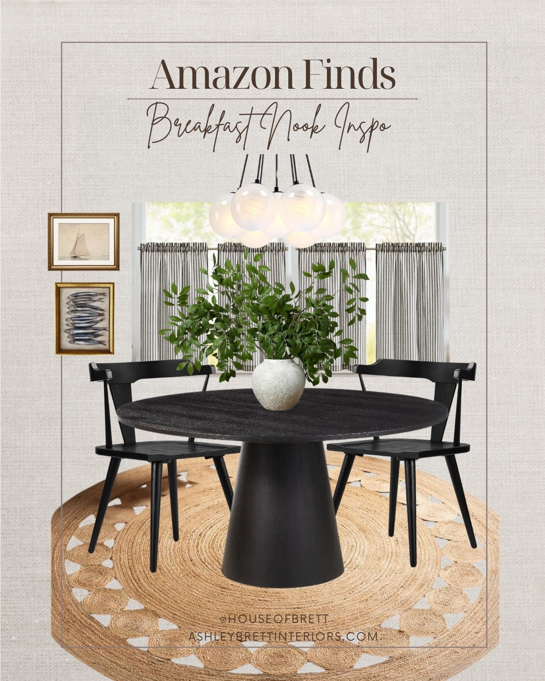 Breakfast nook inspired by Amazon!

#LTKHome