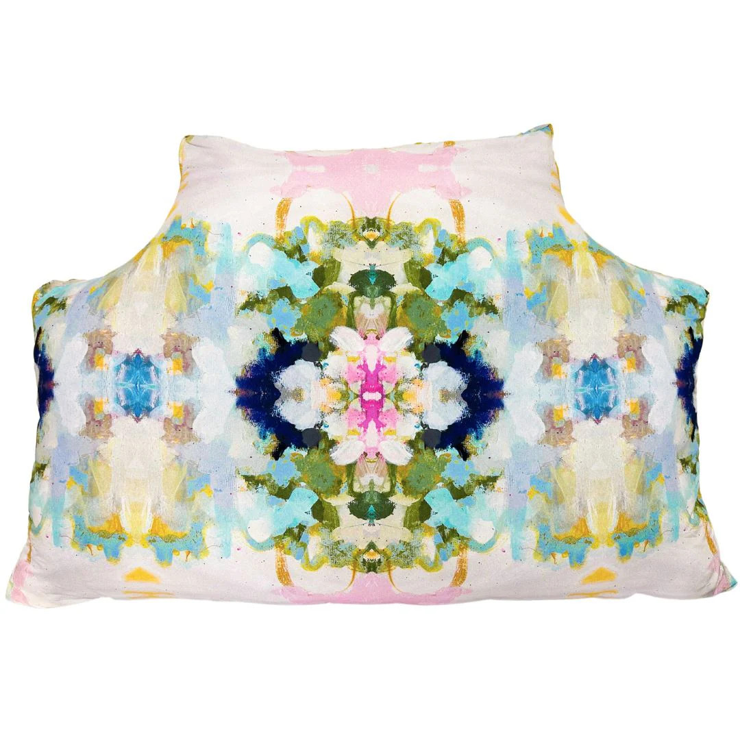 The Headboard Pillow® - Nantucket Bloom Twin XL | Laura Park Designs